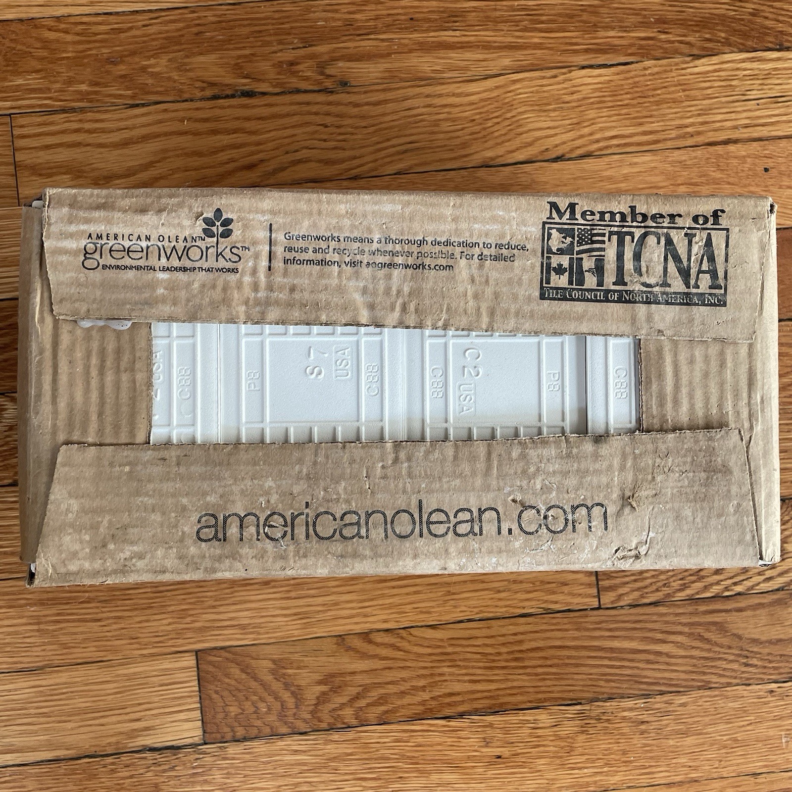 3×6 Ice White Ceramic Subway Tile, American Olean (New Box, 12.5 SF, 100 pc)