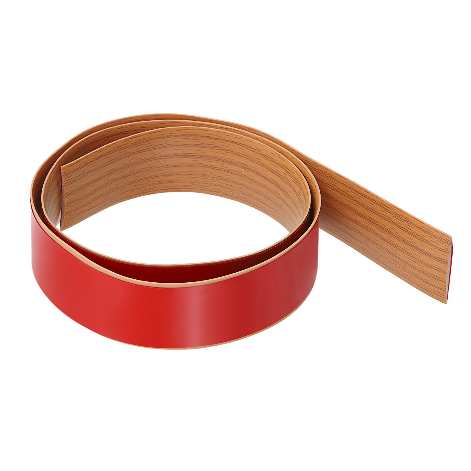 3.28Ft x 1.6″ Floor Transition Strip, Vinyl Floor Cover Strips, Brown Wood Grain