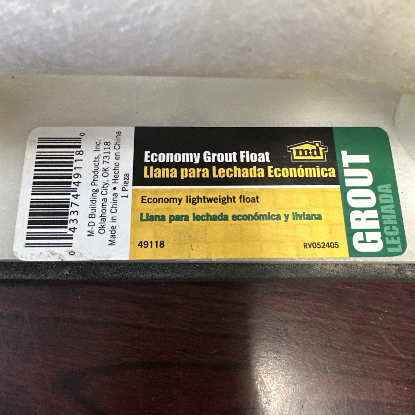 MD Economy Grout Float 3.25 in. x 10 in. Approx