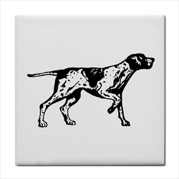 Dogs Ceramic Tile Set Of 16 Backsplash 4.25″ Tiles Home Decor Dog Breed Art