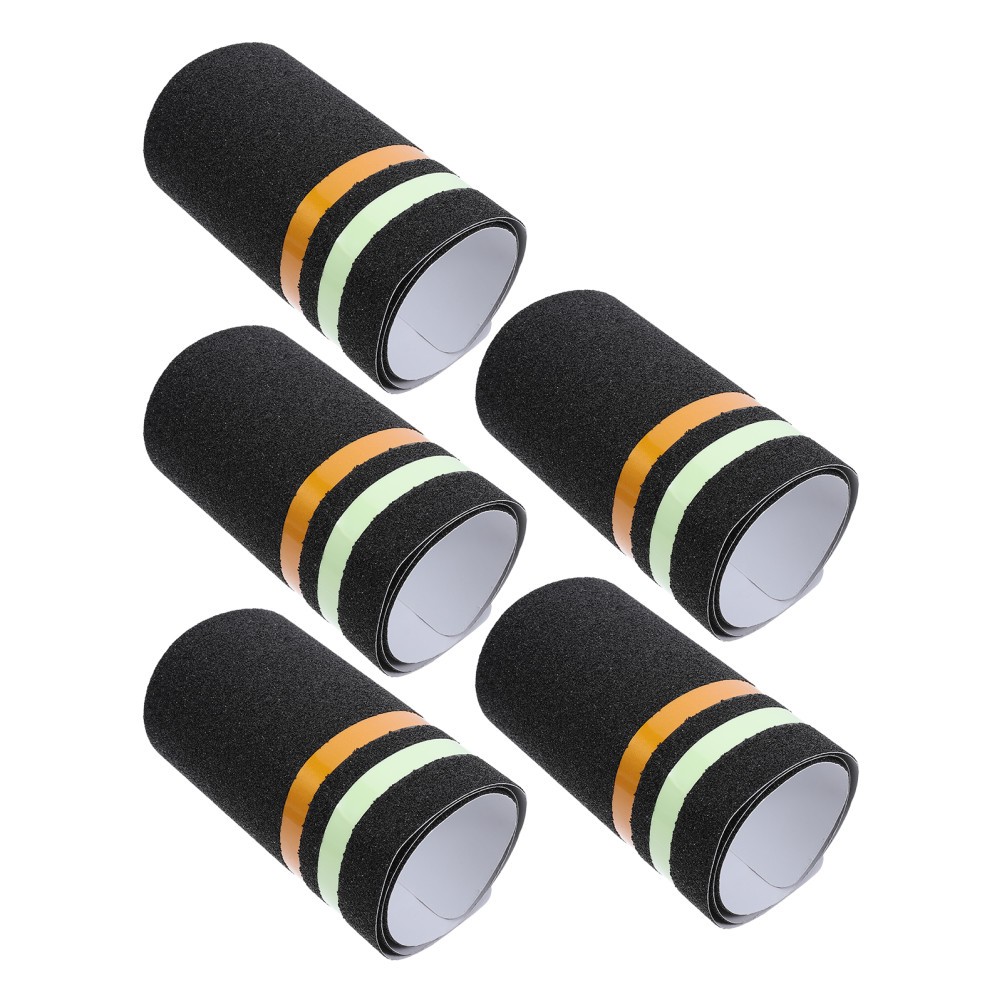 5pcs Slip Resistant Reflective Tread – Reflective Non Skid 24″X6″ Grip Tape for