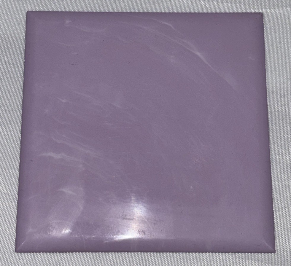 5 Vintage Tile-Rite DeLuxe Purple Marble Plastic Polystyrene Wall Tiles 4.25″