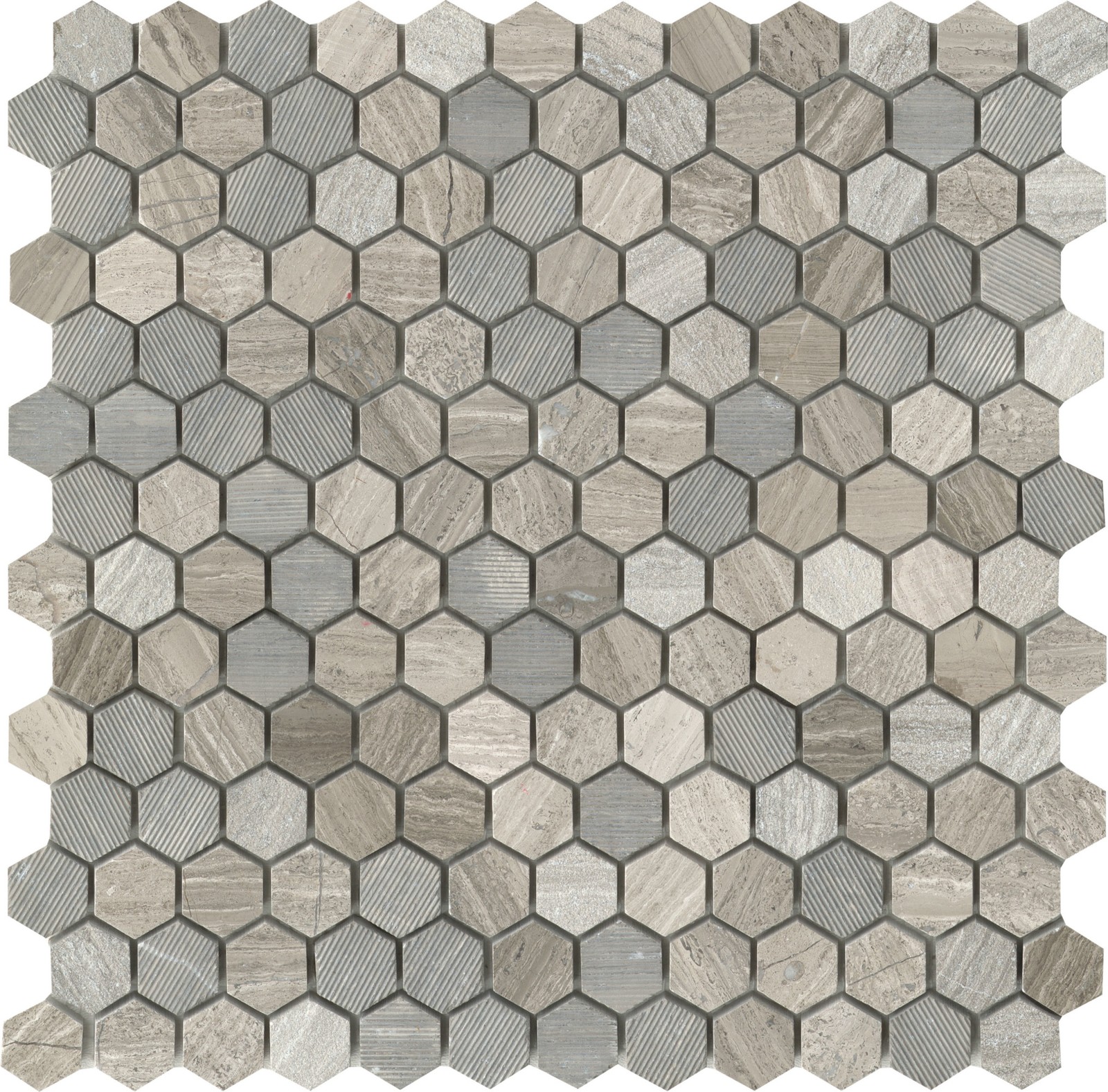 Emser Tile M05METR1212M1HV2 Marble – 12″ x 12″ Geometric Wall – Off White
