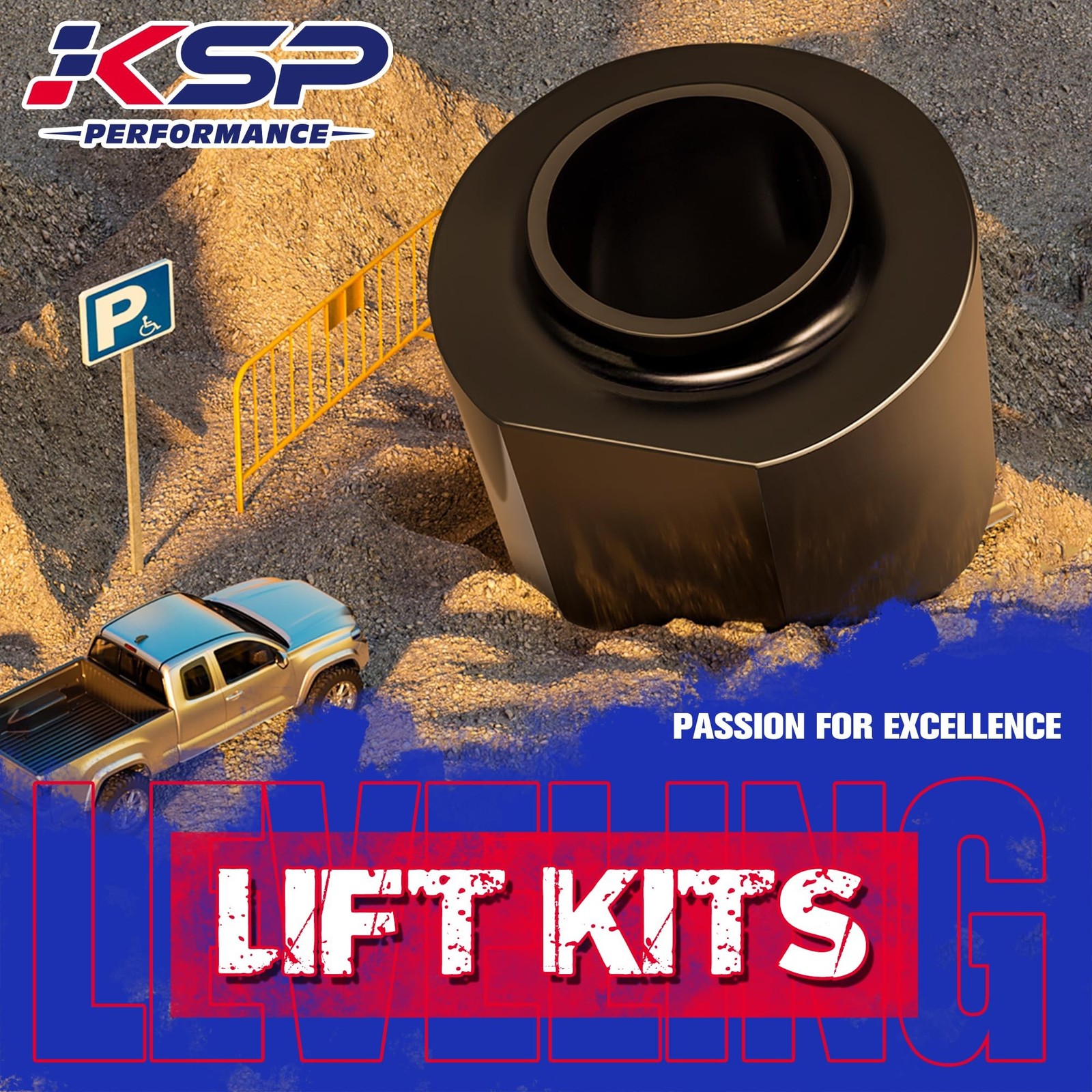 KSP XJ Lift Kits 3″F+2″R, Full Leveling Lift Kits Compatible with Jeep Cherok…