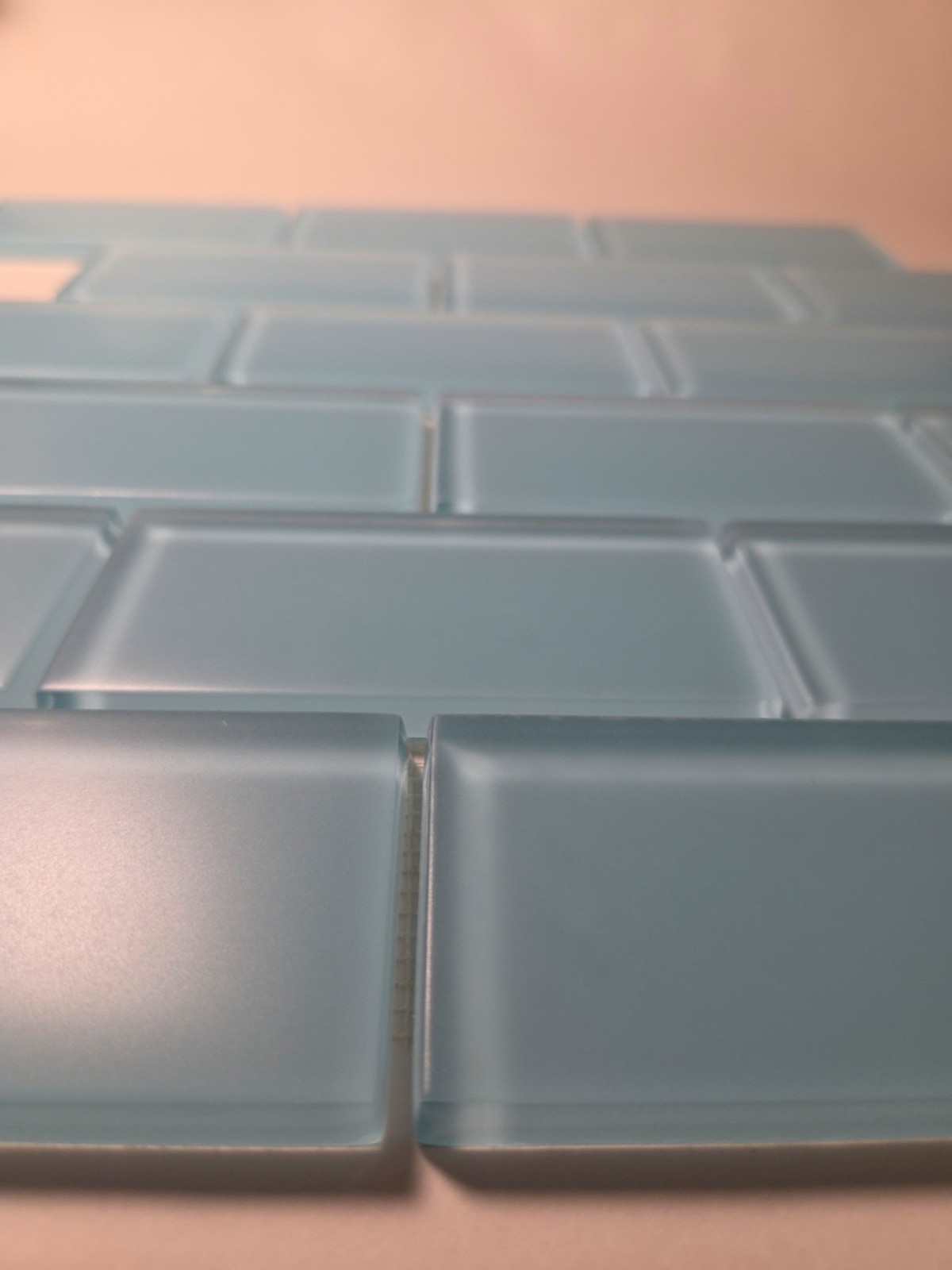 Glass Subway Tile 2×4 Turquoise Blue 14 Sq Ft Lot | Kitchen Bath Backsplash