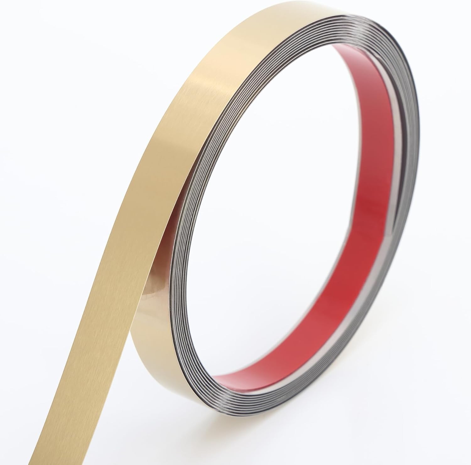 Peel and Stick Metal Molding Trim, Self-Adhesive Stainless Steel for Wall, Fi…