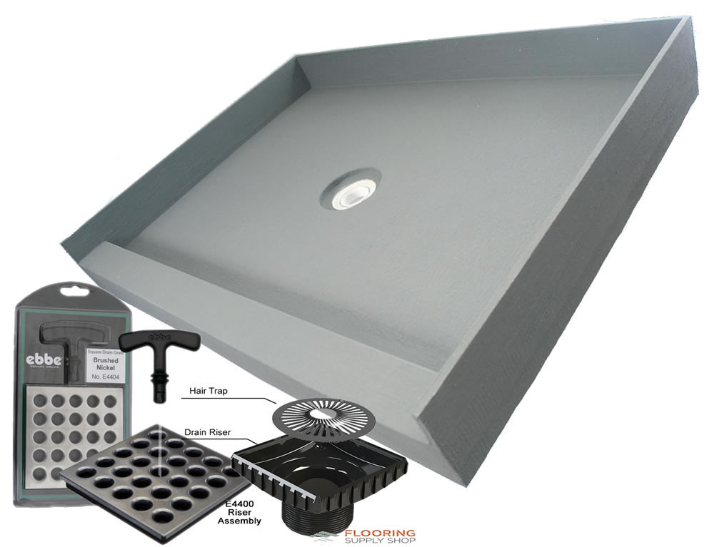 PreFormed Ready to Tile Shower Pan 32 x 32 Made in USA
