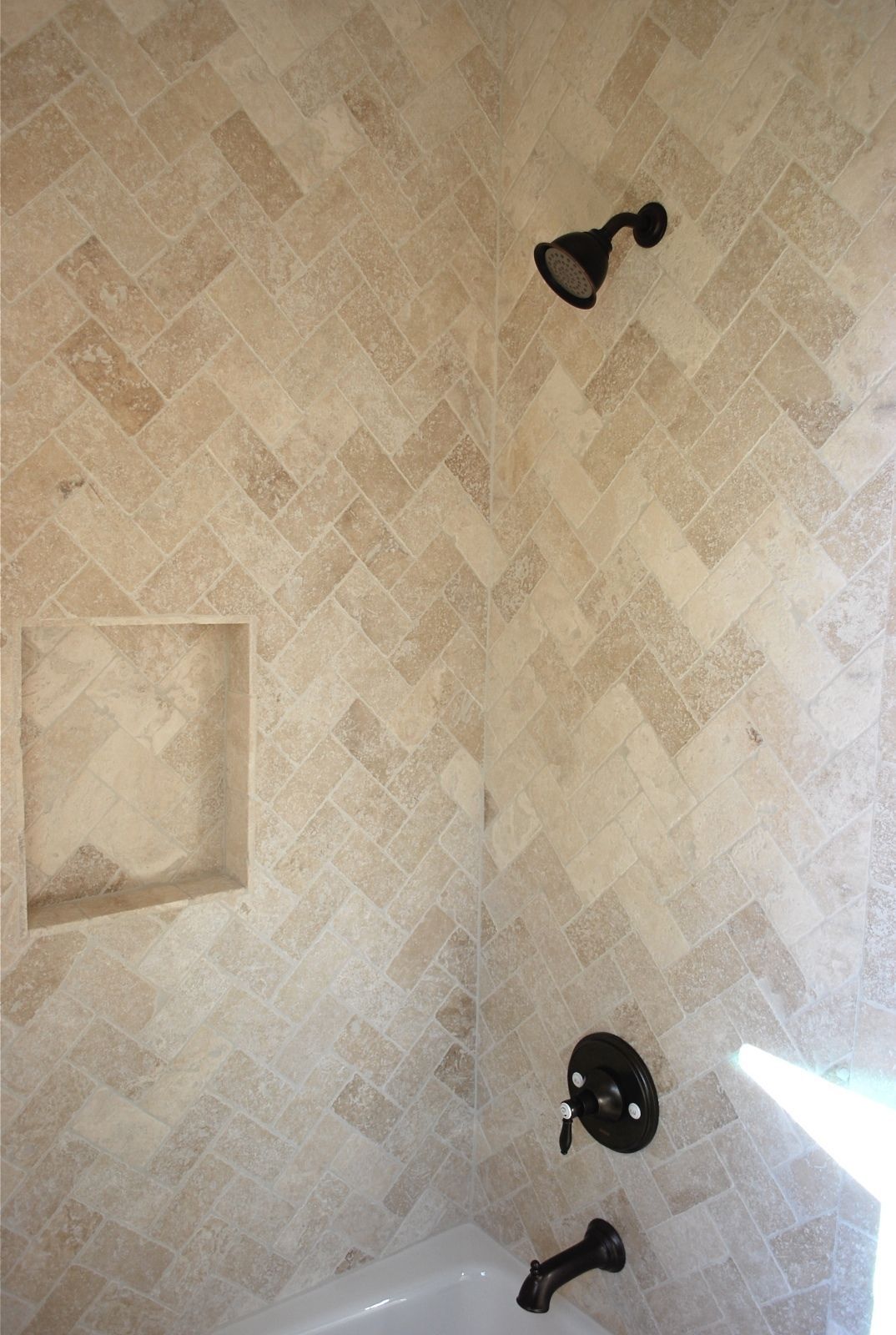 Walnut Tuscany 3×6 Tumbled Travertine Tile Wall Floor Kitchen Backsplash