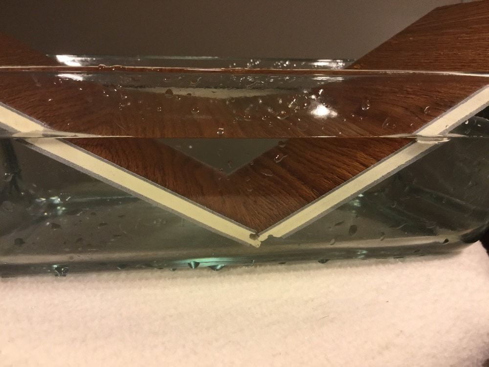 8.7mm Click Luxury Vinyl Plank Flooring 100% waterproof w/ underpad: $159/box