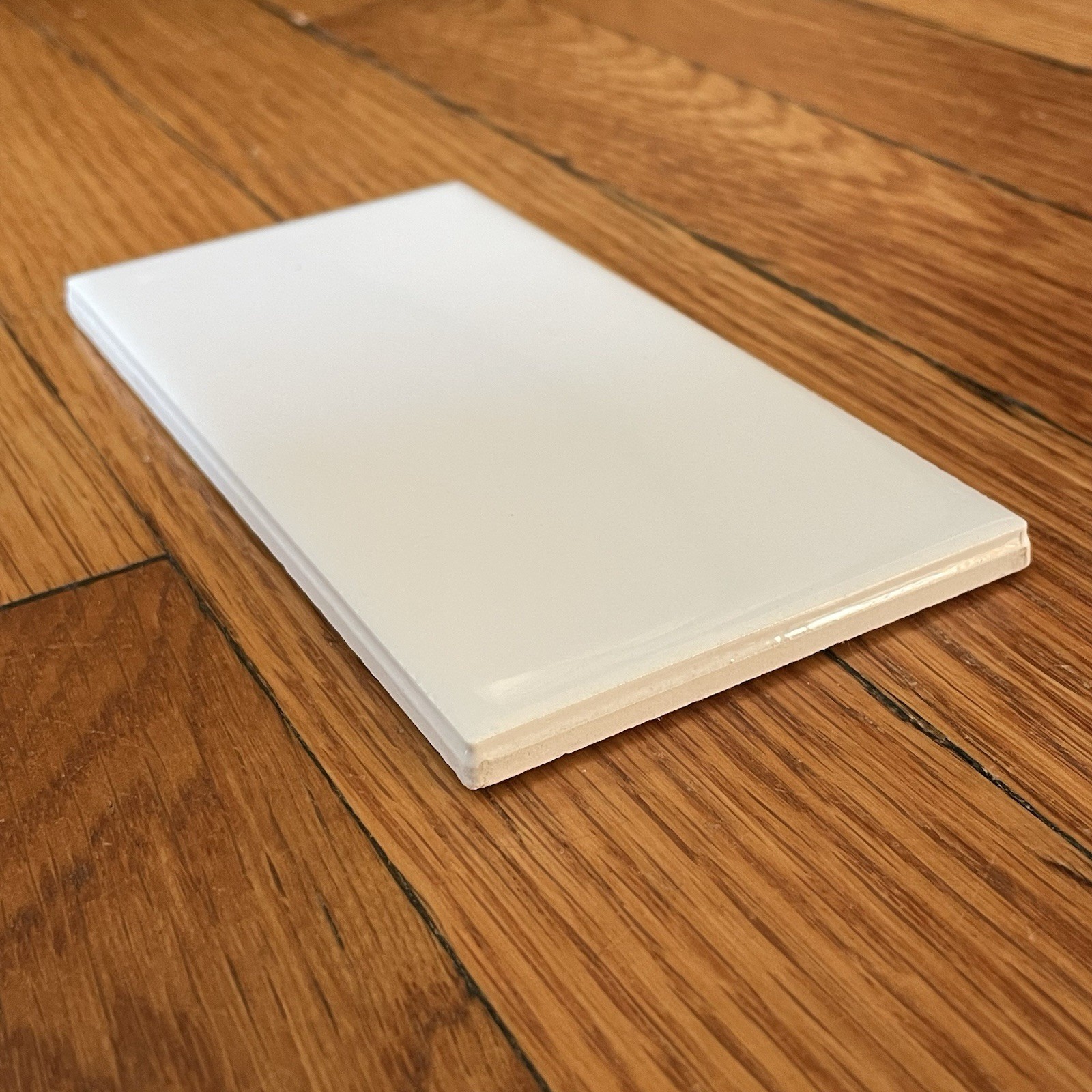 American Olean Ice White Ceramic Subway Tile 3″x6″ Bathroom/Backsplash Matte