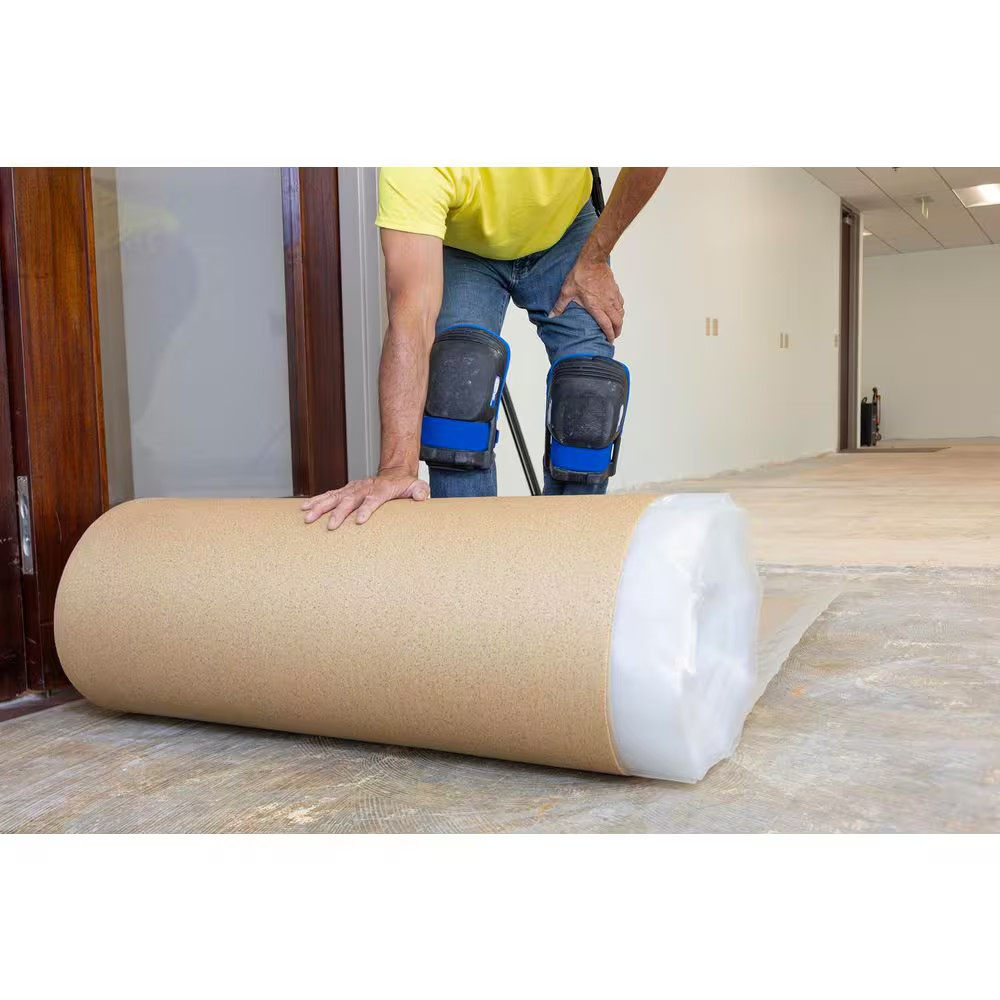 300 Sq. Ft. 3 Ft. X 100 Ft. X3.2Mm Waterproof Premium plus 10-In-1 Underlayment-