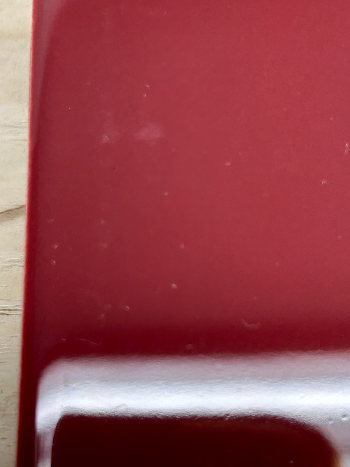 Vintage Lot Of 4 Ceramic Bath/Kitchen Wall Tiles 4.25 Inch Square Burgundy Red