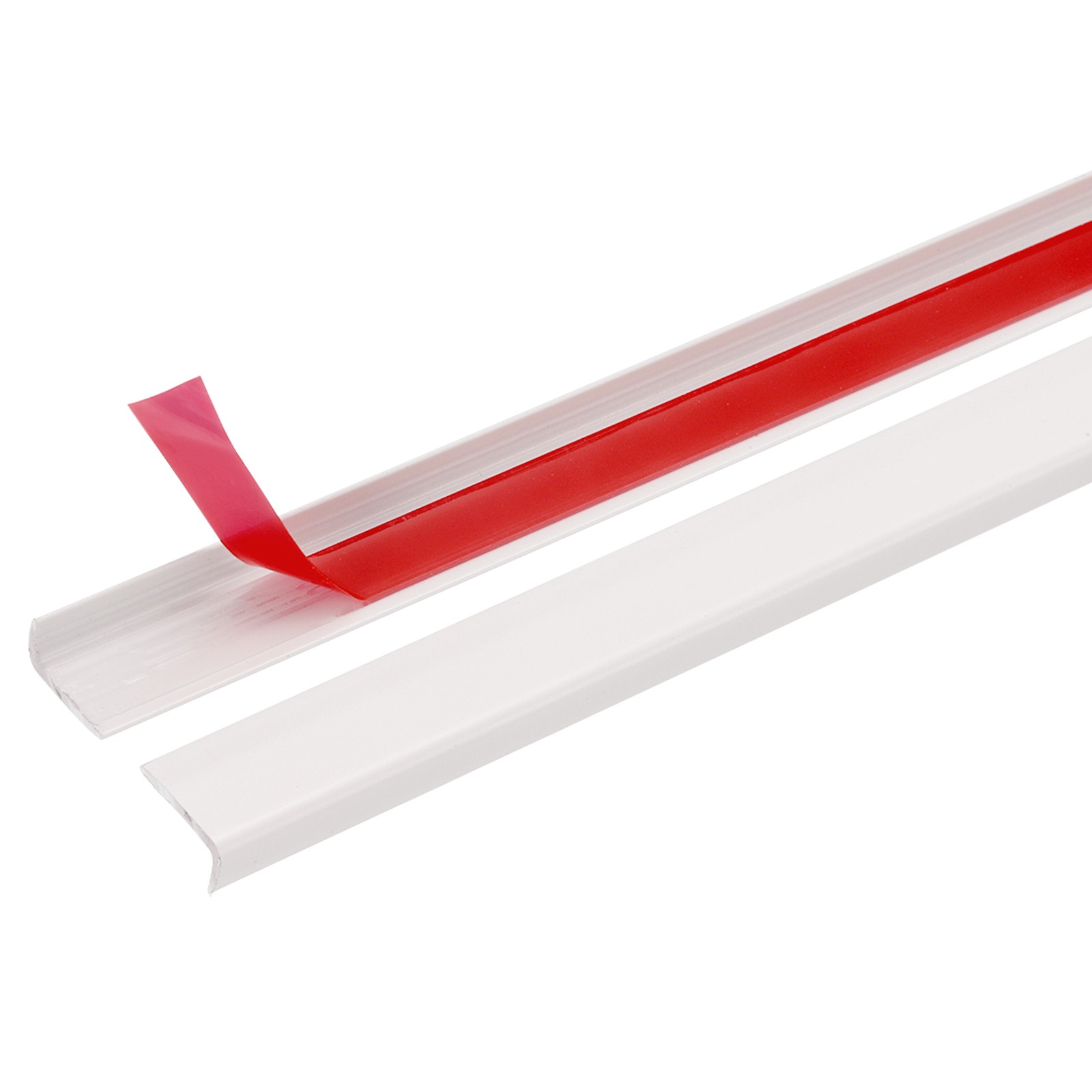 10pcs Tile Edge Trim 12″ x 0.4″ Peel and Stick Aluminum Alloy Trim, Matte White