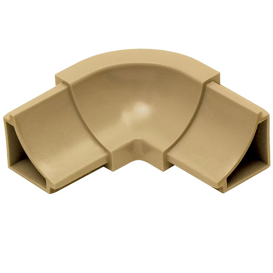 Schluter Dilex-HKW PVC Inside Corner Light Beige 1in x 2in – Lot of 5 – New