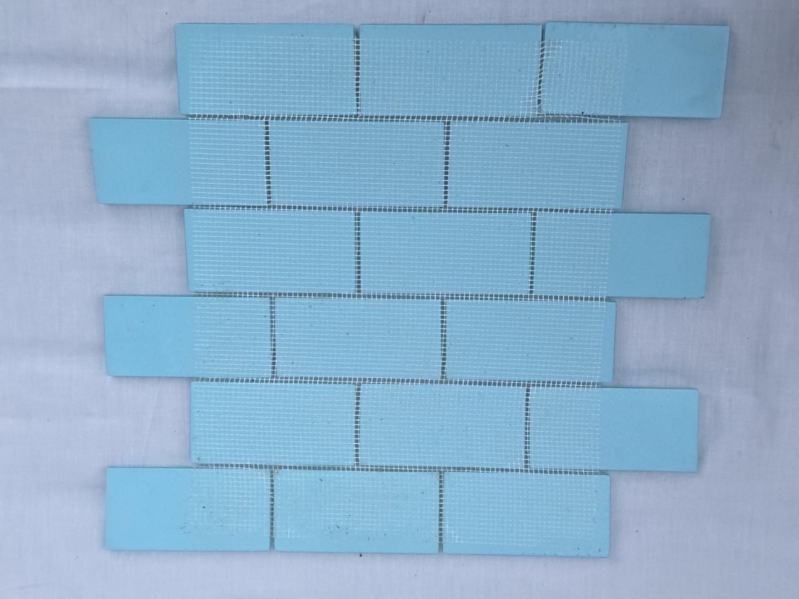 Glass Subway Tile 2×4 Turquoise Blue 14 Sq Ft Lot | Kitchen Bath Backsplash