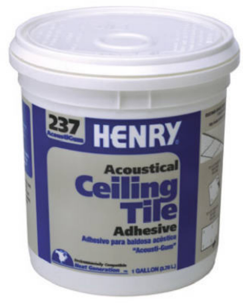 Henry 12016 Gallon # 237 Acoustical Ceiling Tile Latex Adhesive Glue