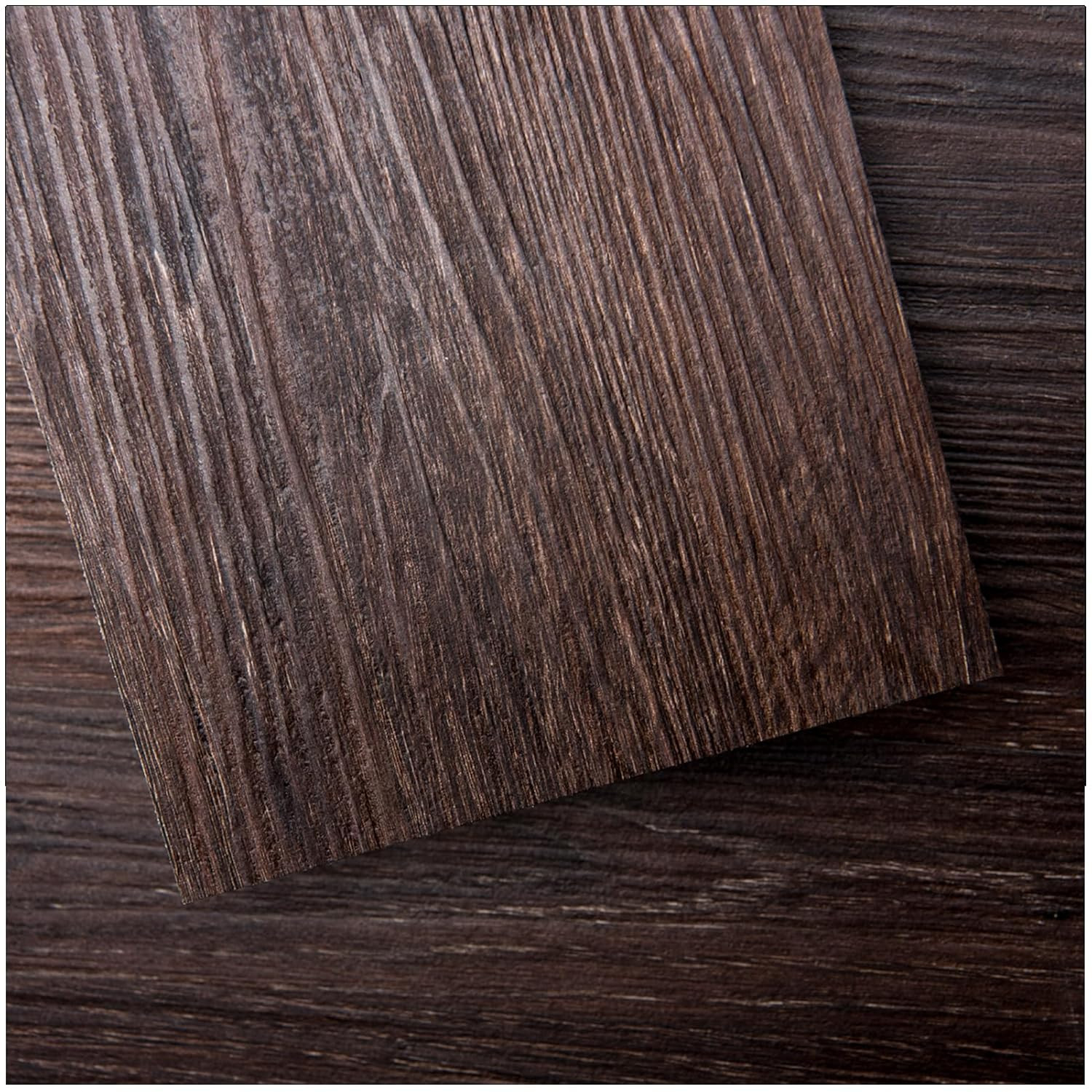 Peel and Stick Floor Tile Vinyl Wood Plank 36-Pack 54 Sq.Ft, Light Grey, Rigid S