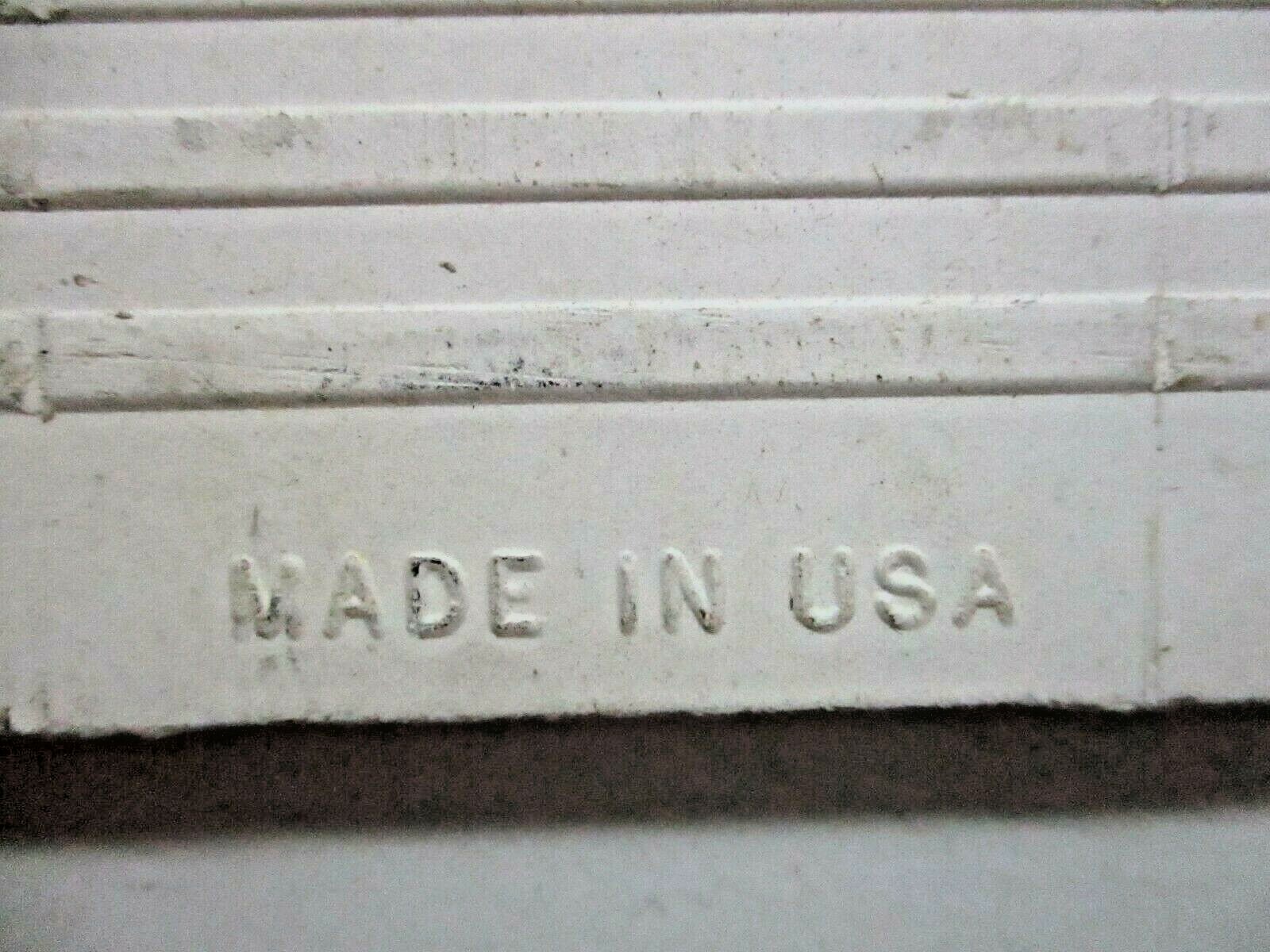 1 Scored Wall Tile AO American Olean US 1960 Ceramic 4-1/4″ Gray Crystalline MCM