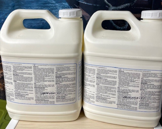 Lot of 2 Mapei Granirapid Liquid Acrylic Latex Admixture 2 Gallon ea = 4 Gallons