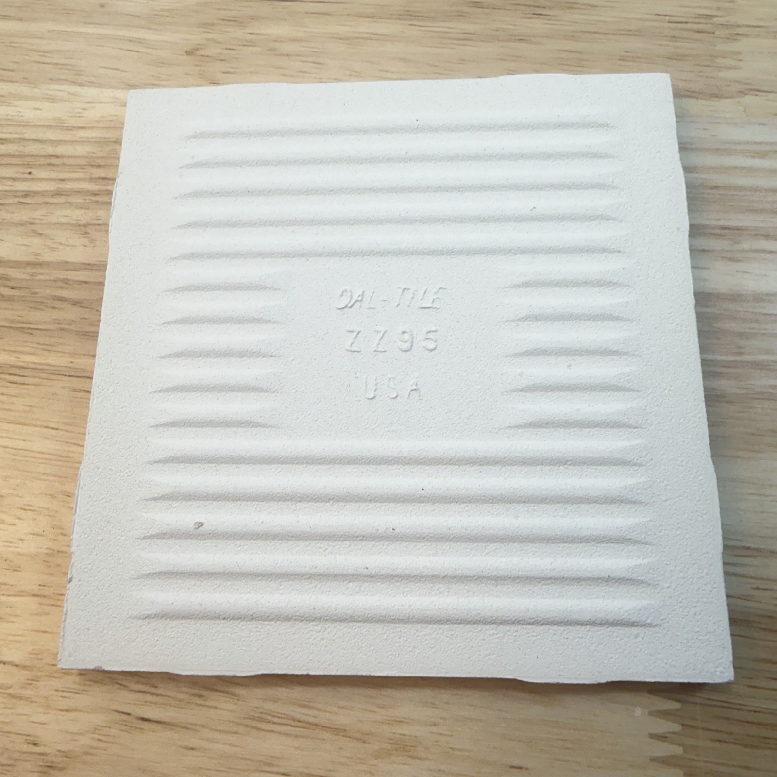 10 PCs ICE GREY Glossy Ceramic Tile Daltile 4-1/4″ Discontinued Color #K-176