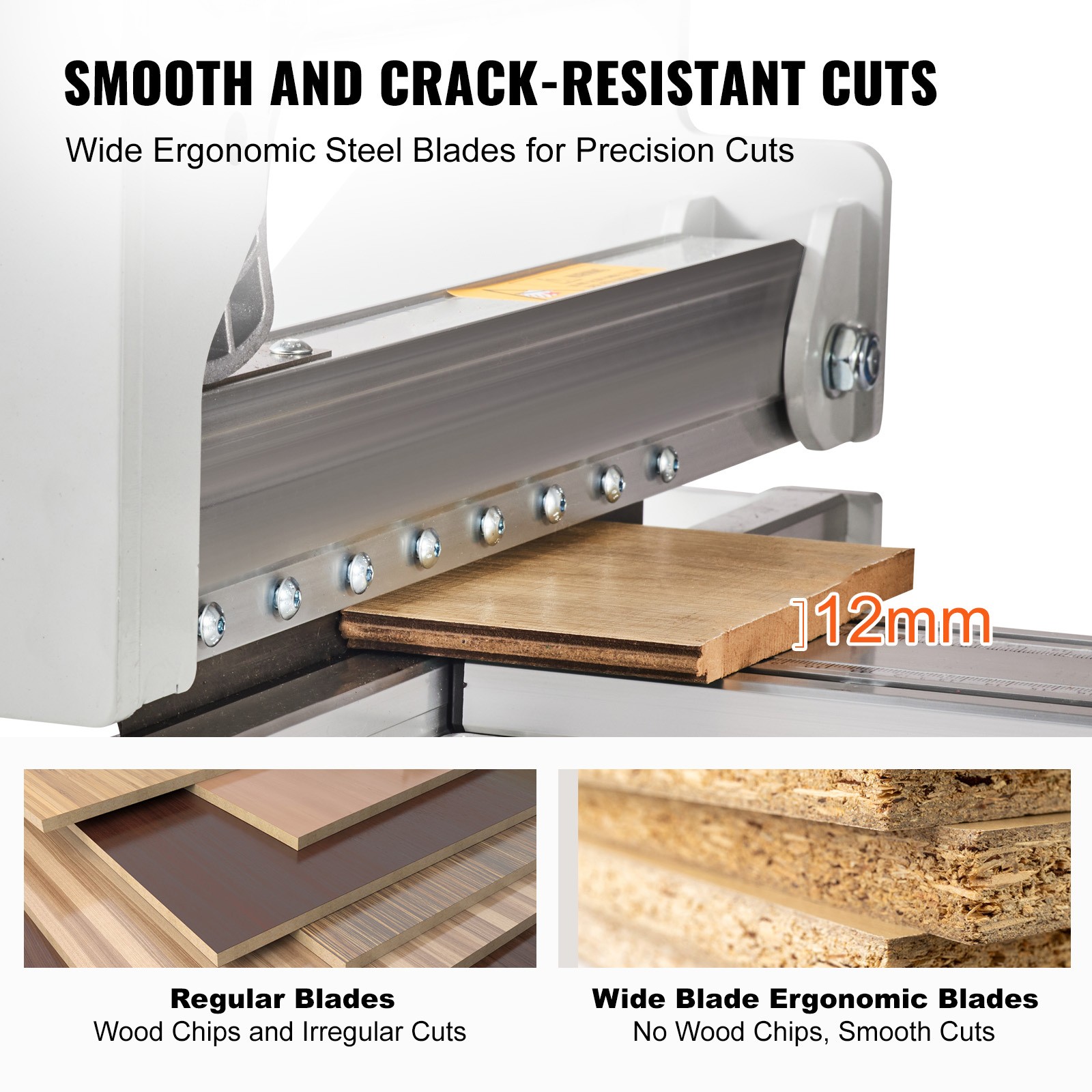 VEVOR 13” Floor Cutter for Laminate Floor Parquet Vinyl0.47” Cutting Depth