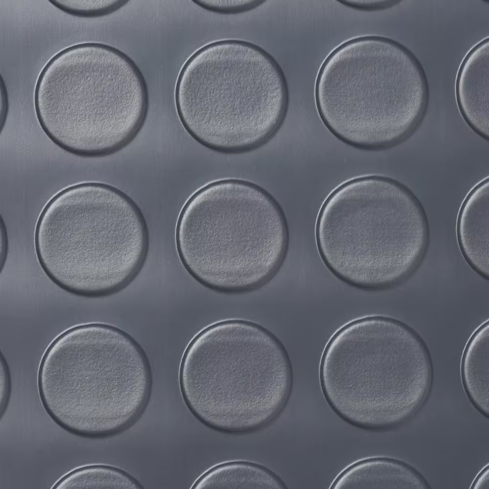 7.5 Ft. X 17 Ft. Coin Grey Universal Flooring