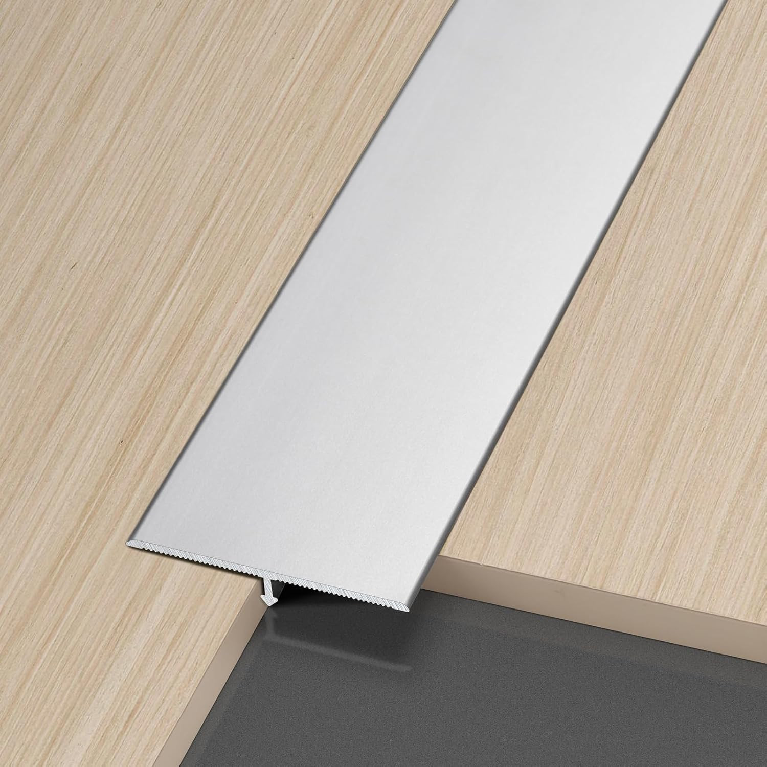 Aluminum T Molding Floor Transition Strip,Door Threshold Strip,Flat Flooring Div