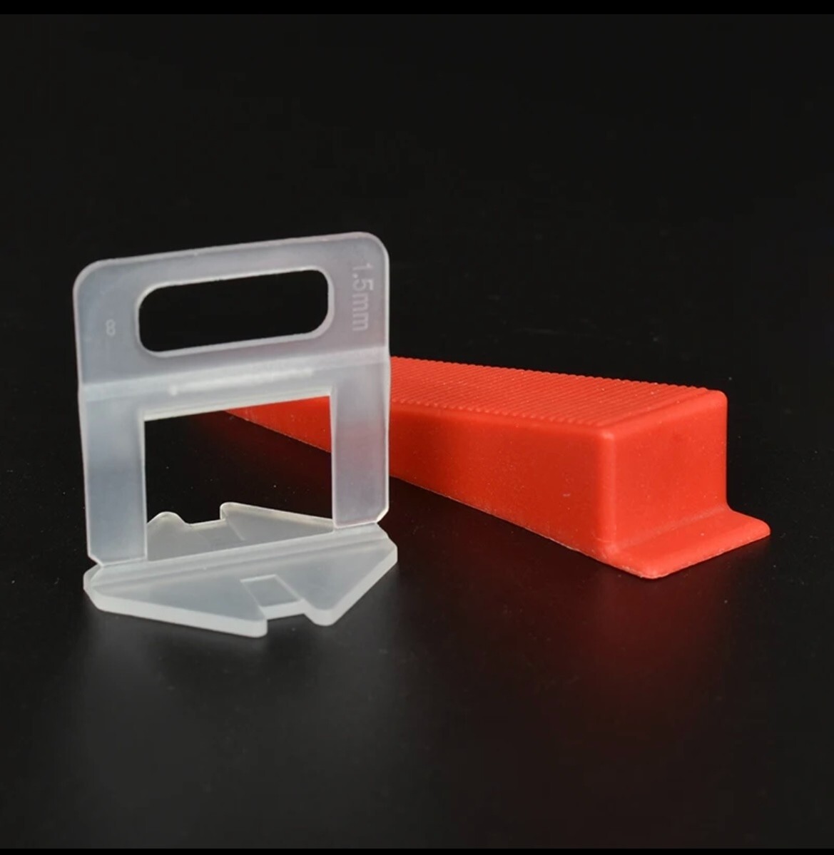 Tile Leveling Clips 1.5mm  1/16– 3,000 pcs per Box – Only $80!