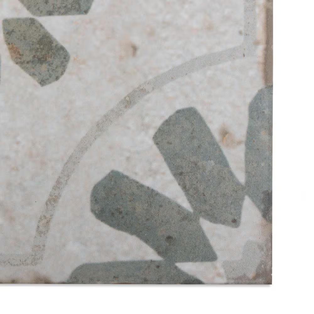 Kings Blume Sage 17-5/8 In. X 17-5/8 In. Ceramic Floor and Wall Tile (10.95 Sq.