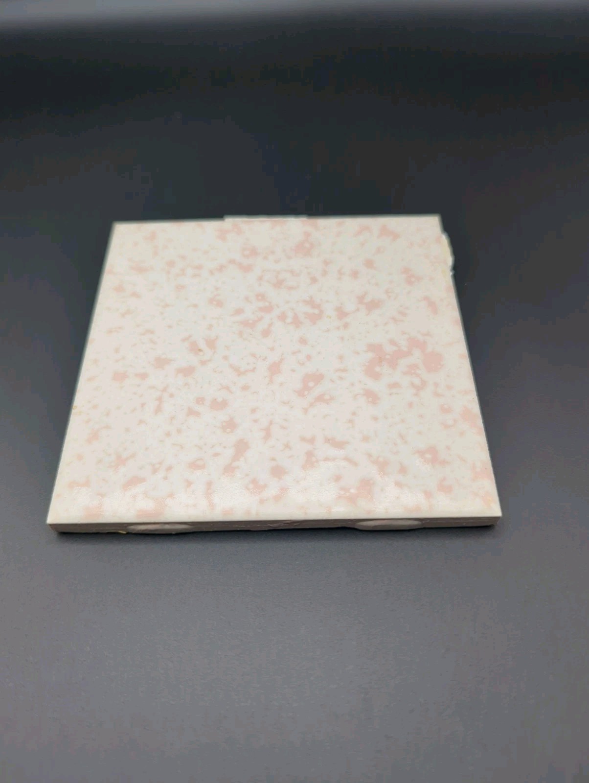 Vintage 1 Wall Tile Dal-tile Ceramic Mottled Swirled Sky Pink White MCM