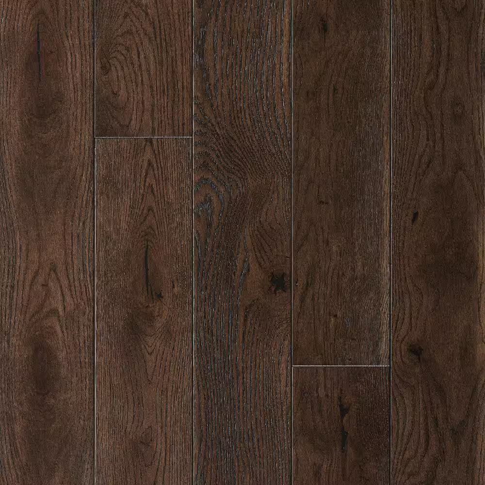 Pacific Grove French Oak 3/4 In. T X 5 In. W Wire Brushed Solid Hardwood Floorin