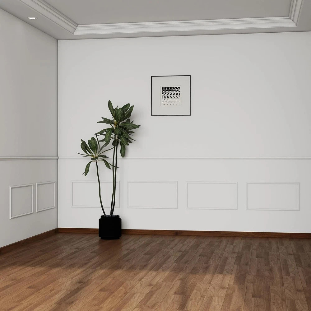 6 Set Accent Wall Molding Kit Premade Wainscoting Panels Wall Molding Peel and S