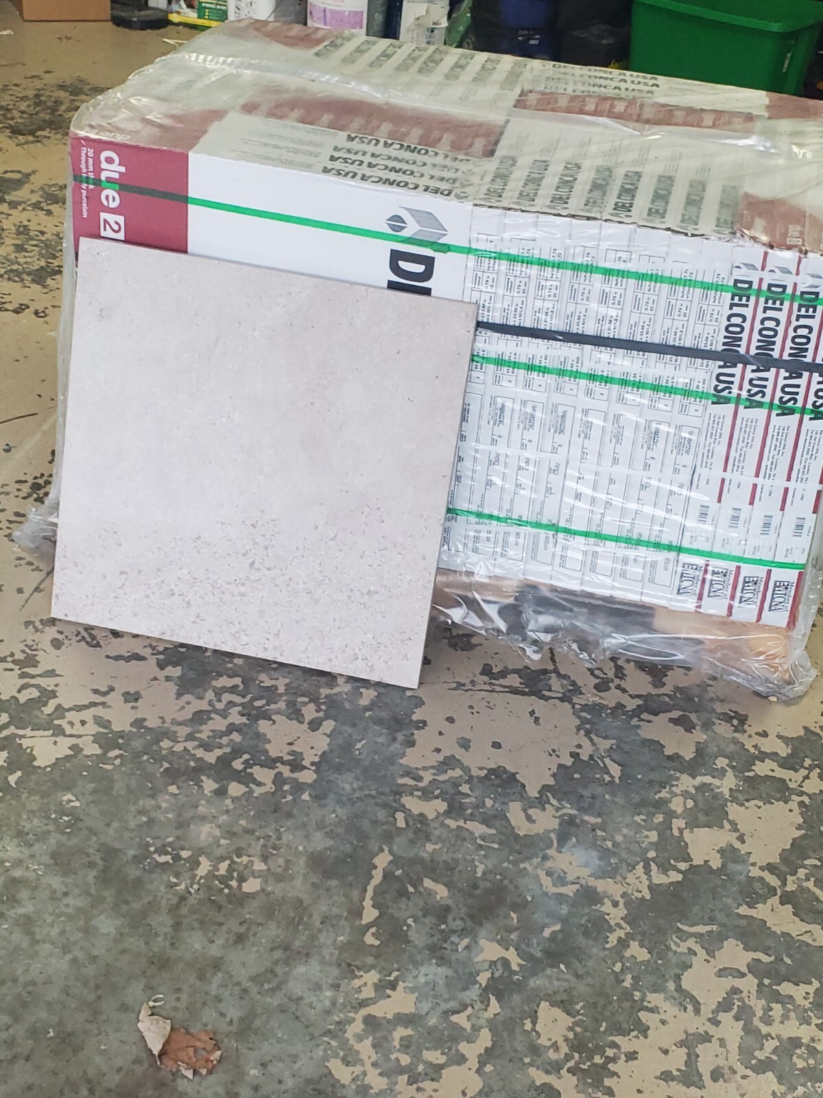 exterior tile 24″X24″. 0.79″ / 20 mm thick. 64 pieces. Will cover 256 sq ft.