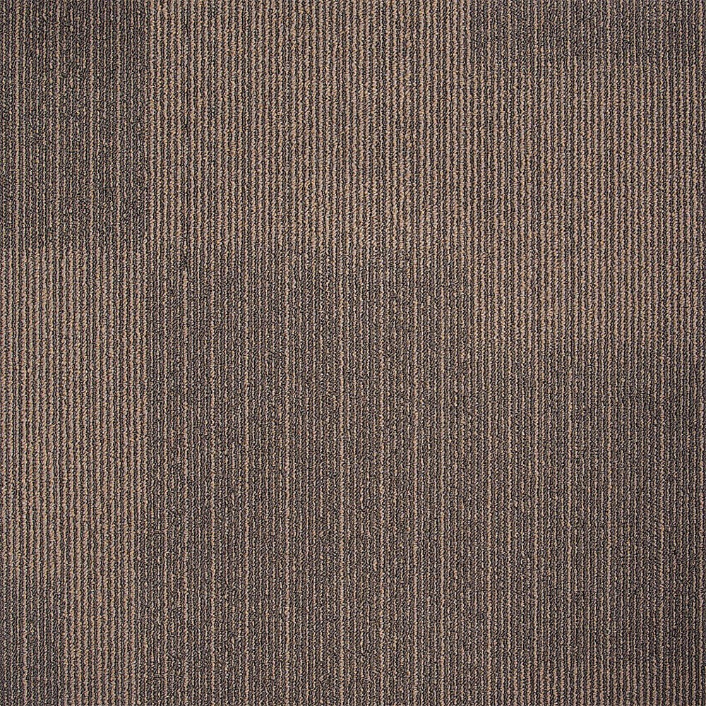GRAINGER APPROVED 31HL75 Carpet Tile,19 11/16 in W,Brown 31HL75