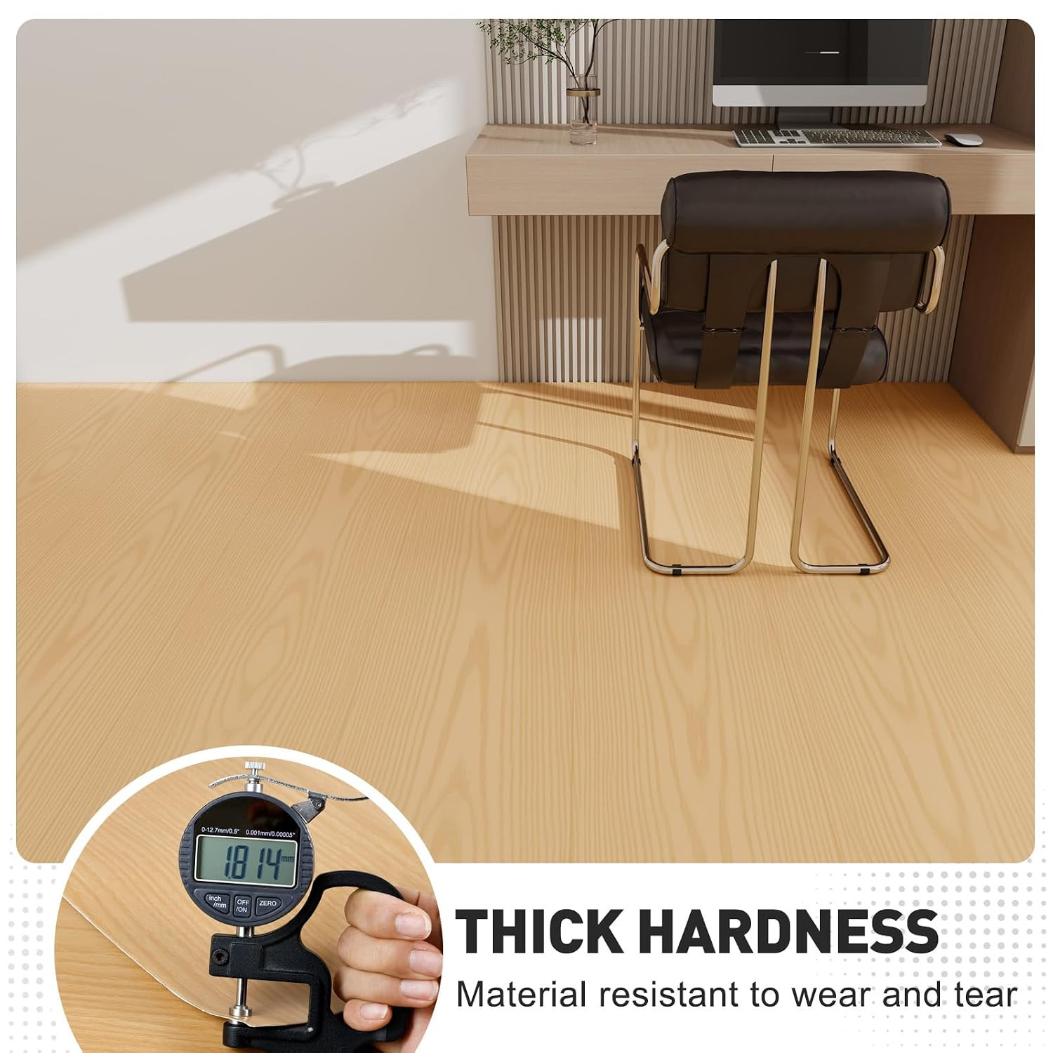 Wood Grain Peel and Stick Floor Tiles 11.8″ X 118″ Roll, Self Adhesive Vinyl Flo