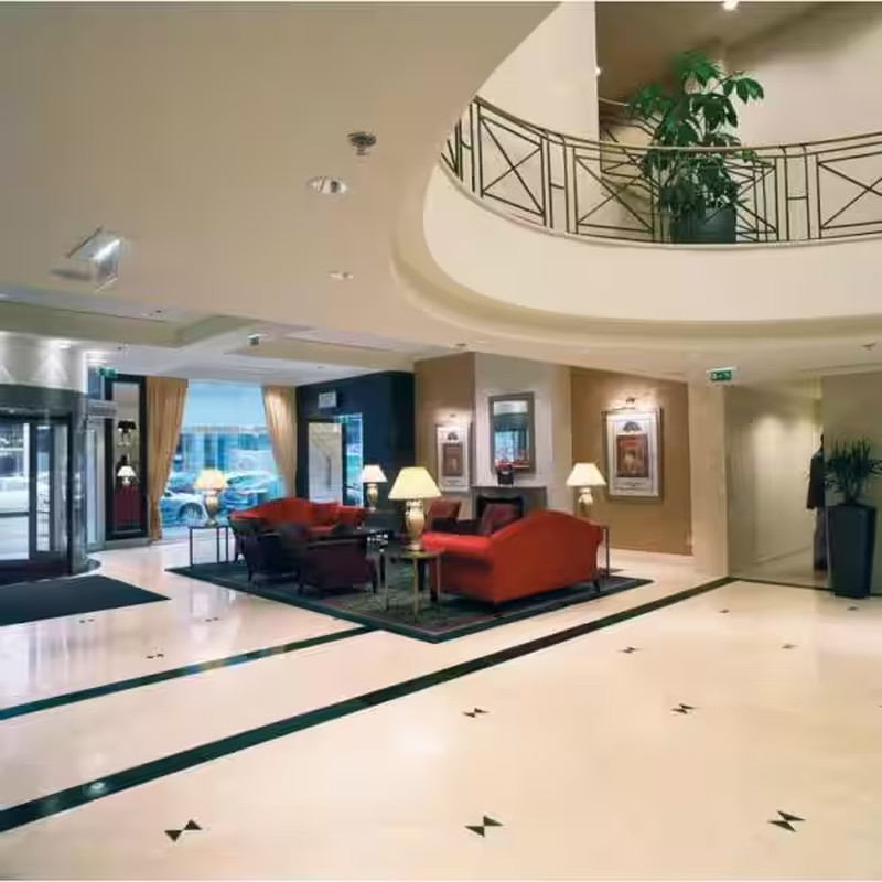 Crema Marfil 18 In. X 18 In. Polished Marble Floor and Wall Tile (9 Sq. Ft./Case