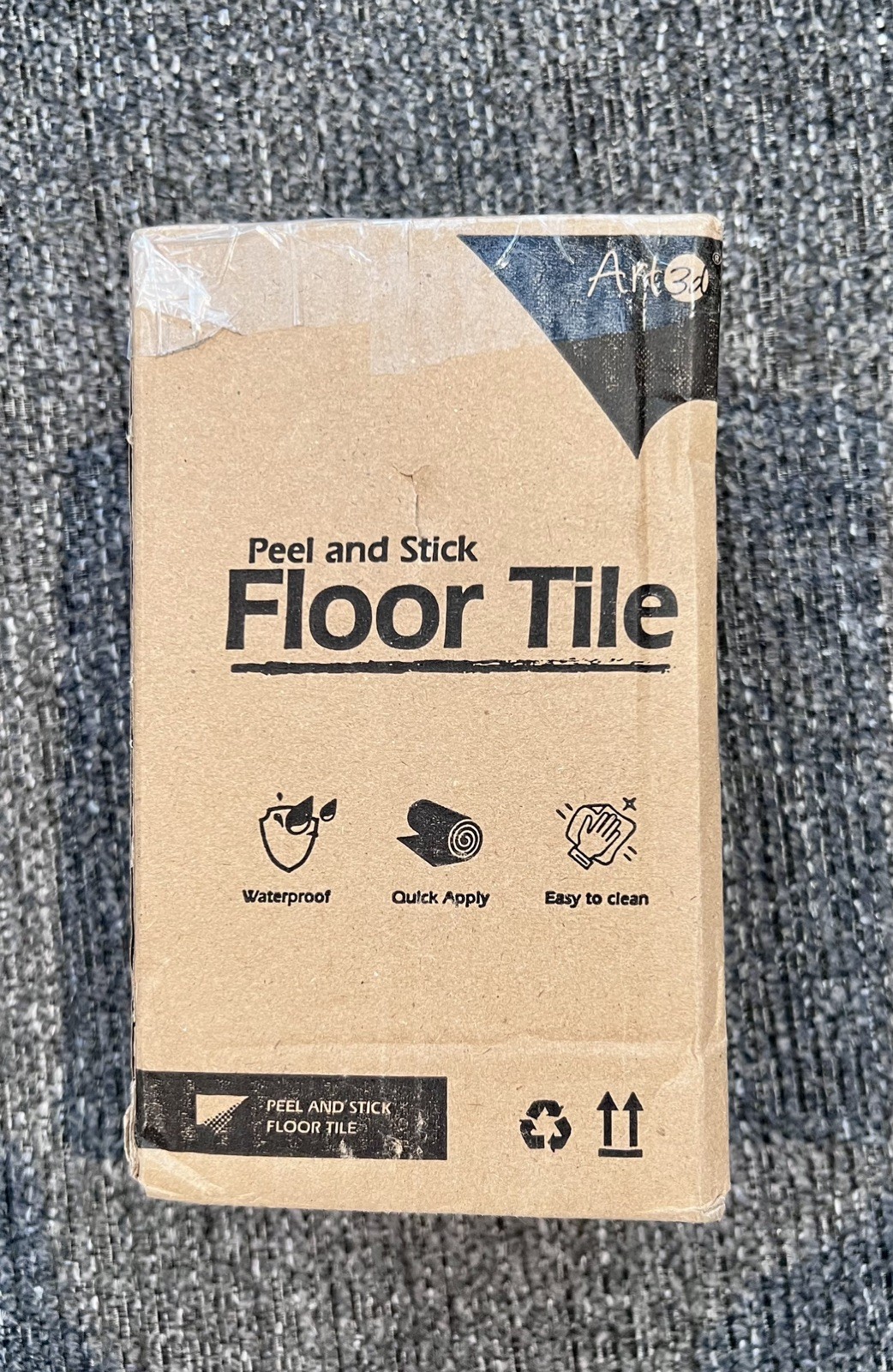 Art3d Pack of 36″ x 6″Peel and Stick Vinyl Floor Tiles Wood Plank Waterproof DIY