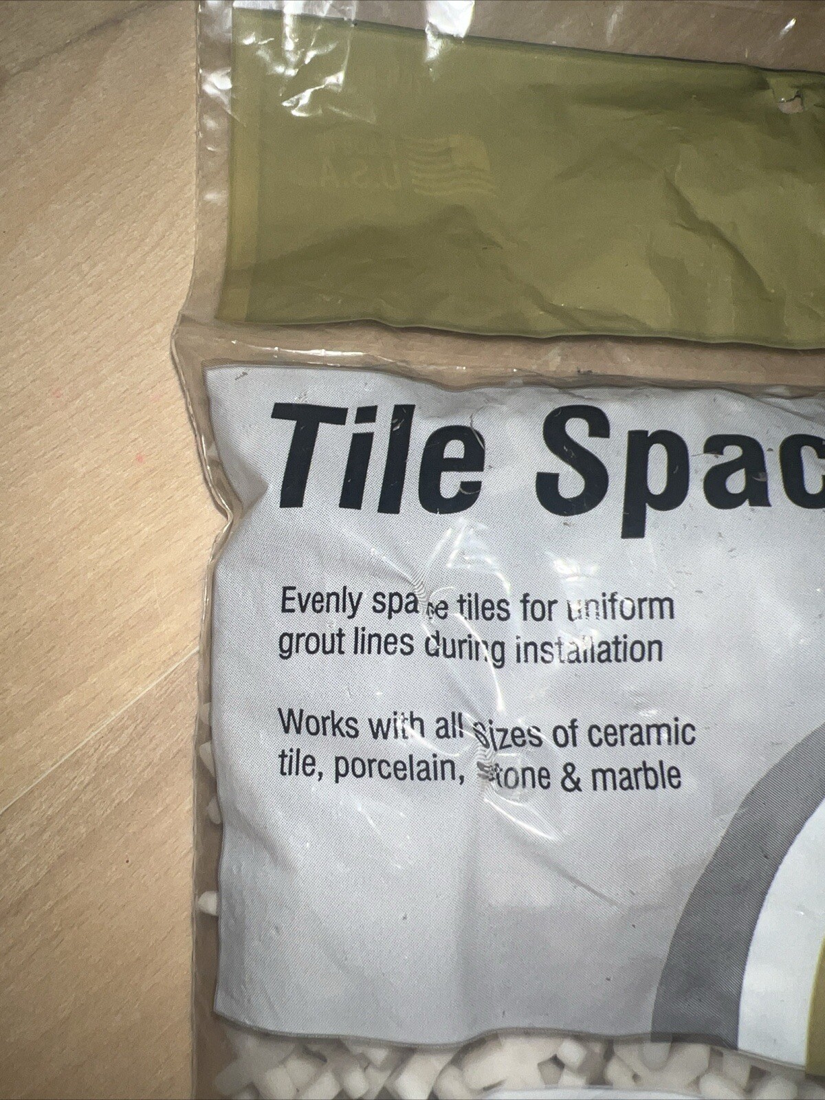 1000 Pieces 1/8″ Tile Spacers Floor Wall Ceramic Tile Spacers