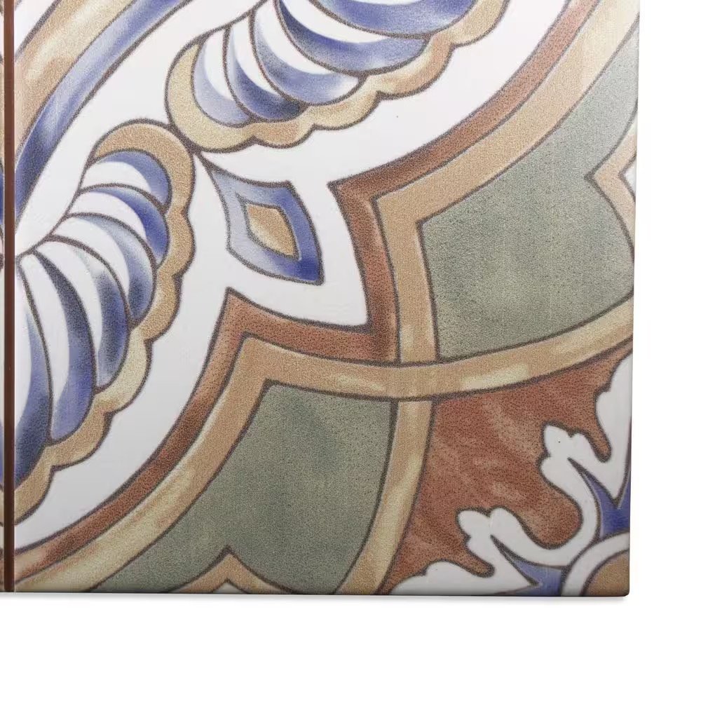 Harmonia Grove Green 13 In. X 13 In. Ceramic Floor and Wall Tile (12.0 Sq. Ft./C