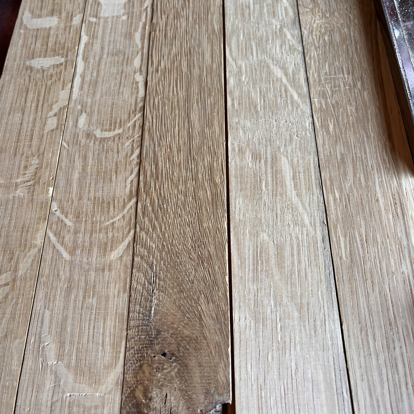 5/16″ x 2″ Unfinished White Oak Top Nail Flooring Craftsman-style 225 SQFT