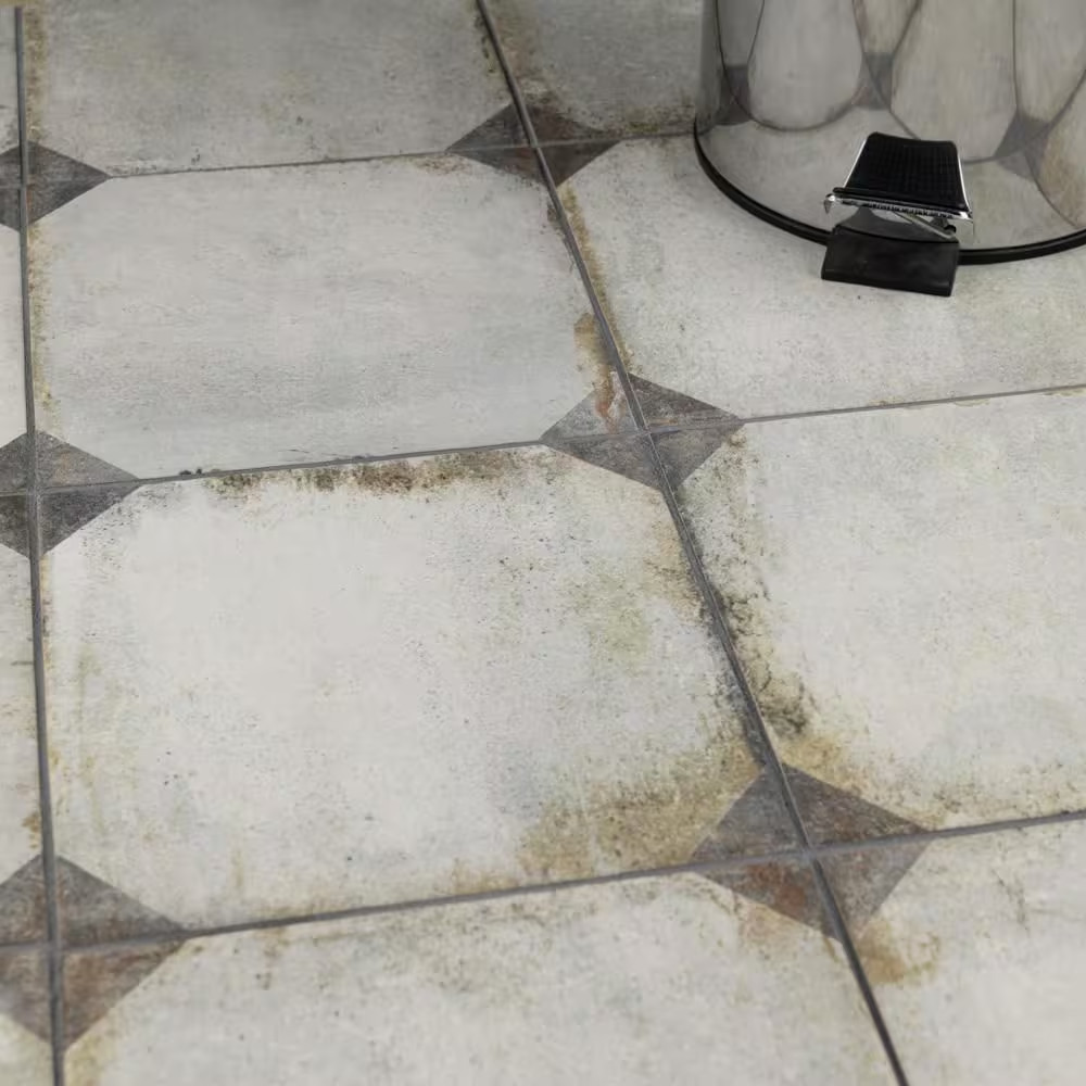 D’Anticatto Decor Trapani 8-3/4 In. X 8-3/4 In. Porcelain Floor and Wall Tile (1