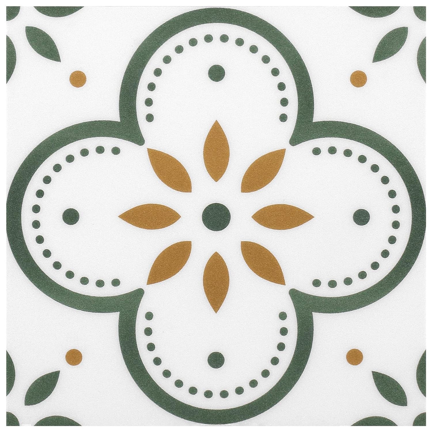 Peel & Stick Floor Tiles Self Adhesive Vinyl Flooring for Kitchen Bathroom La…