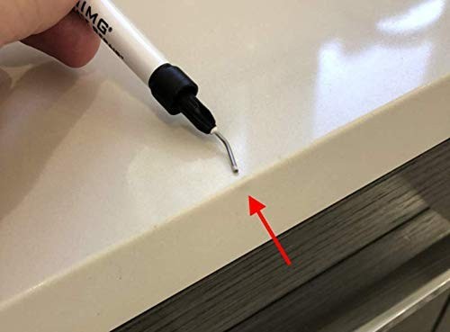 Quartz Countertop Repair Kit – White Chip Fix for Marble, Granite, Acrylic, Porc