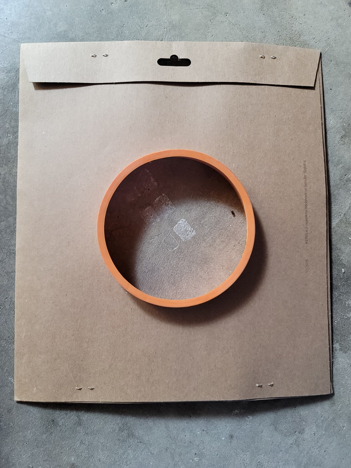 ⭐️Schluter Kerdi Mixing Valve Seal 4-1/2″ KMSMV235/114/UV