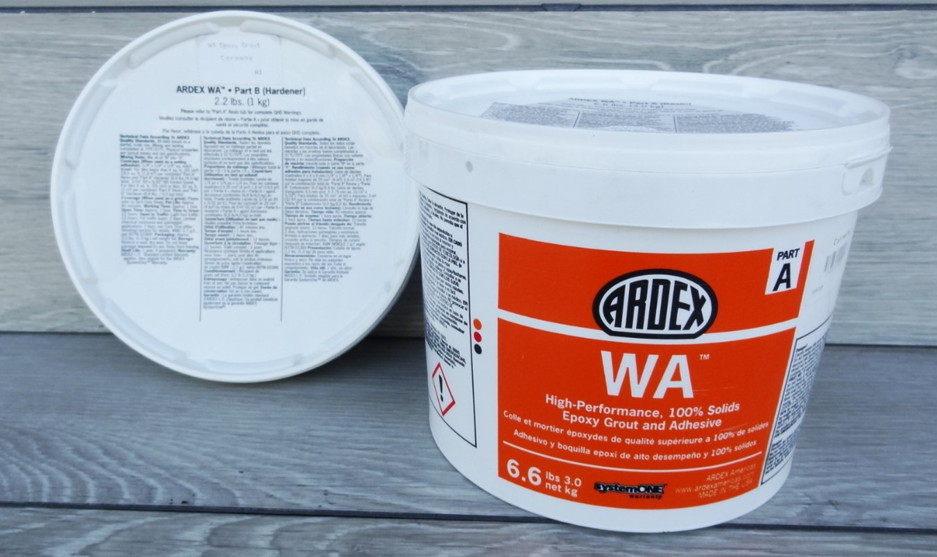 ARDEX WA EPOXY GROUT & ADHESIVE 38699 CARAWAY 39 PART A & B for All Tile & Stone