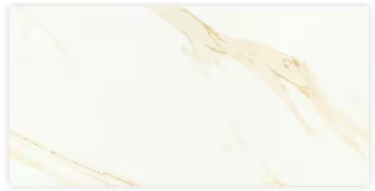 Yosemite White Tile Package of 4 16 x 32 in Polished Marble Look for Floor Wall