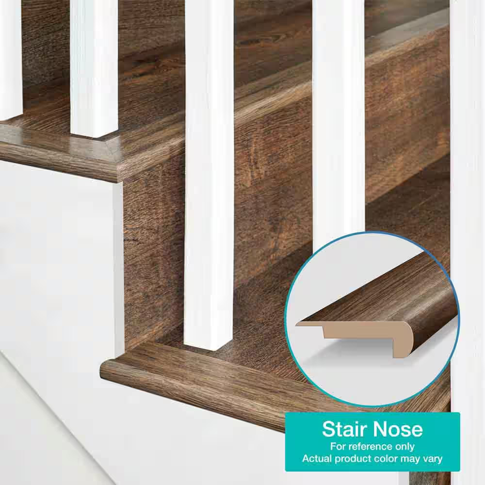 Sweet Tea 0.75 In. T X 2.37 In. W X 78.7 In. L Textured Wood Look Laminate Mould