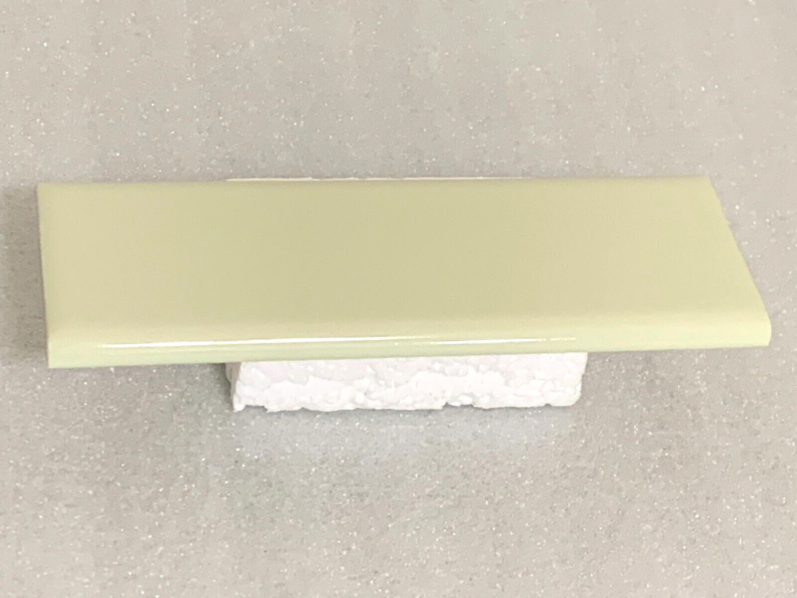 Vintage US Ceramic S 4269 Tile 2″ x 6″ Honeydew U-712 Gloss