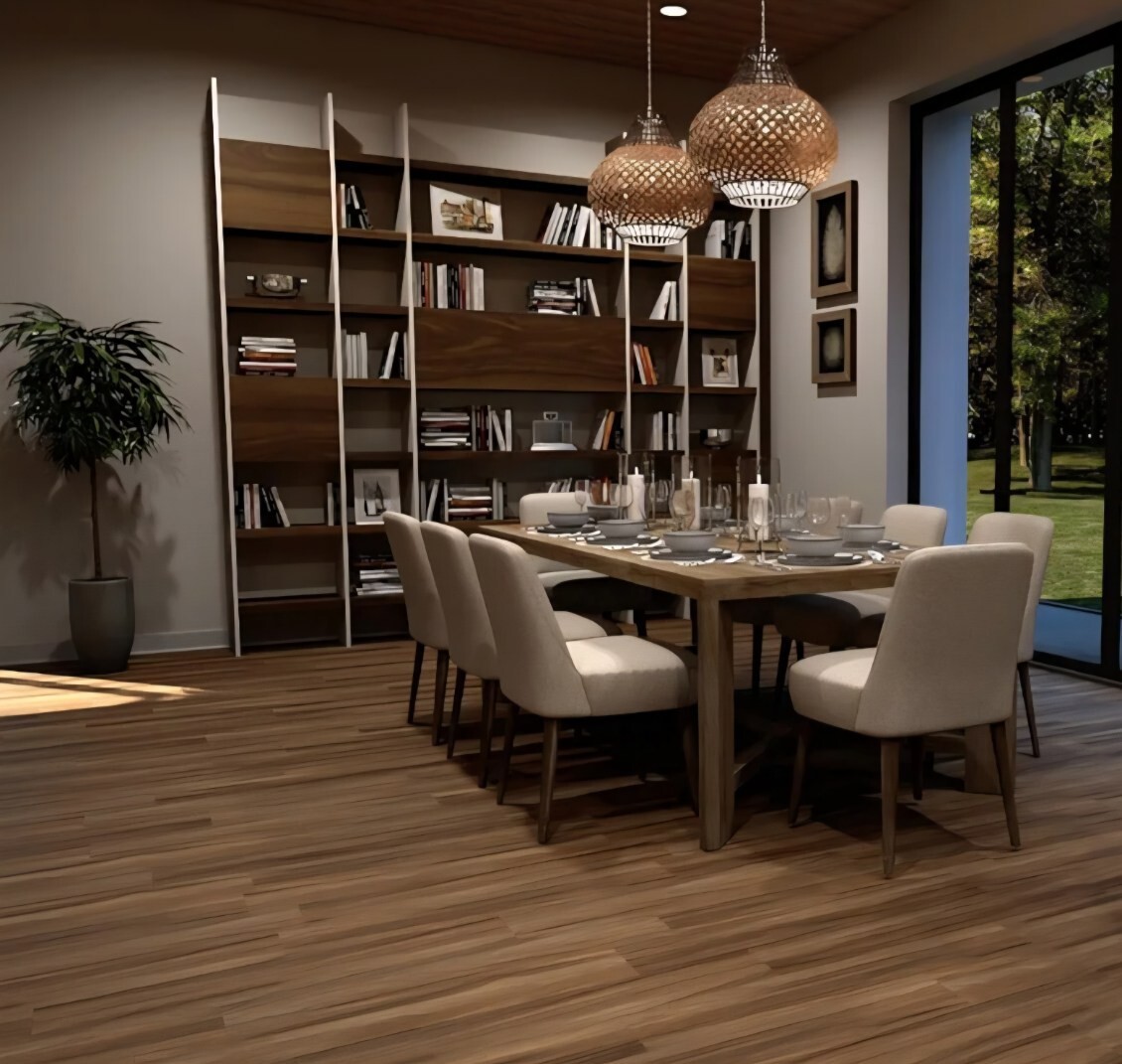 6″ x 36″ x 3mm, 6mil Vinyl Peel and Stick Flooring, Kings Canyon Maple