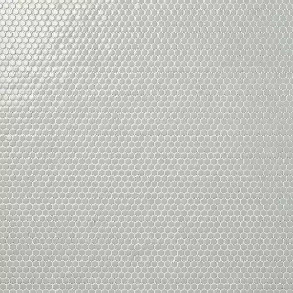 Bliss Edged Hexagon Sage 10.03 in. x 11.61 in. Polished Porcelain Floor